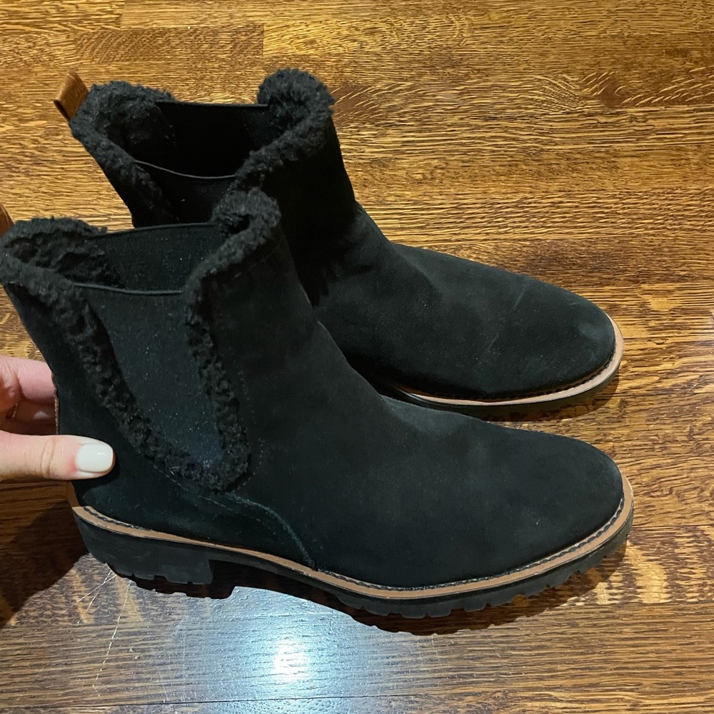 Sam Edelman Black Ankle Boots